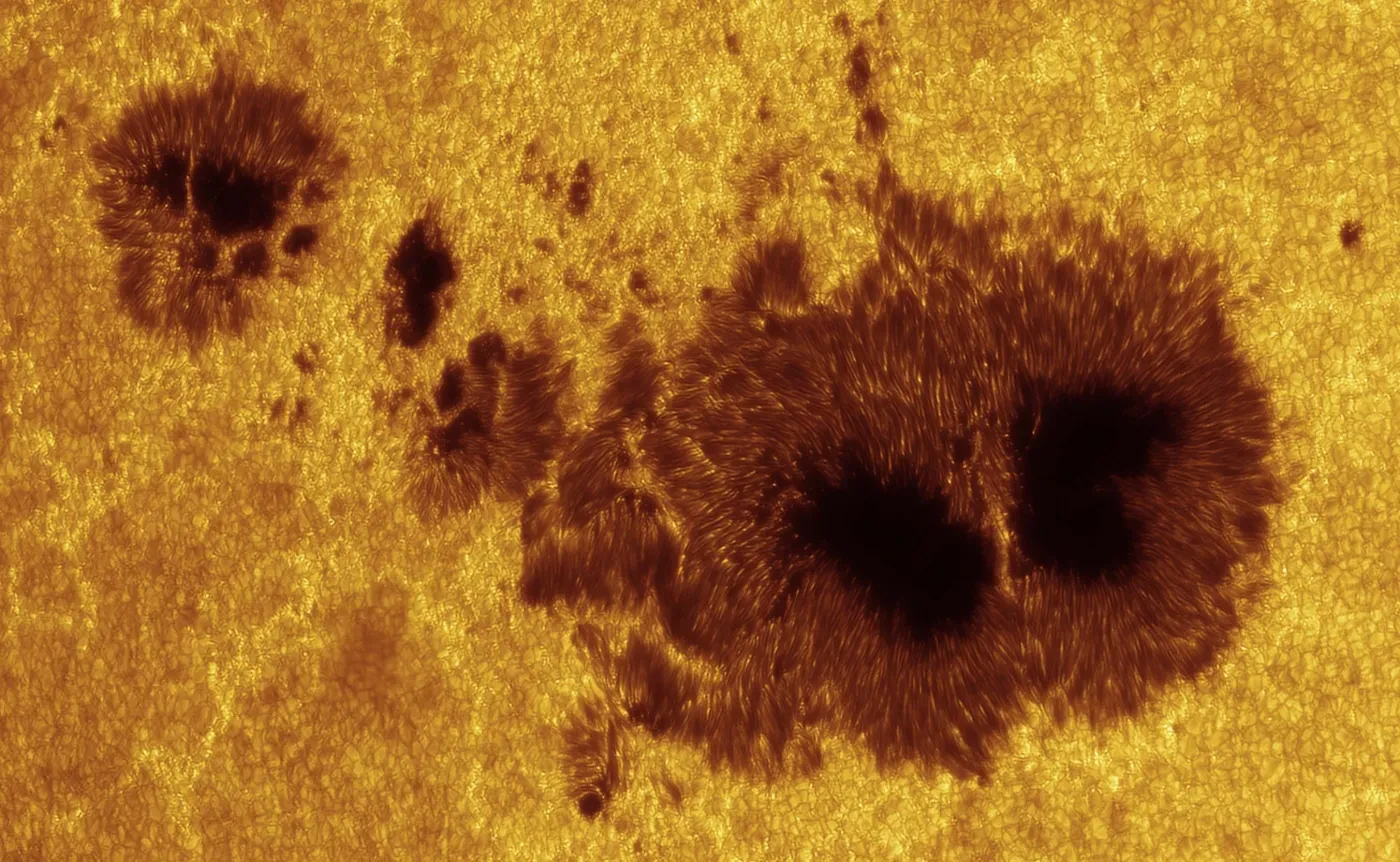 The Large Sunspot Active Region 4079