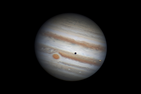 Jupiter és az Io tranzitja