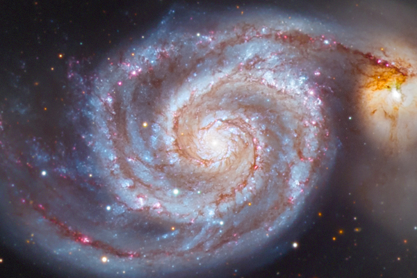 Messier 51 galaxis  - AFH