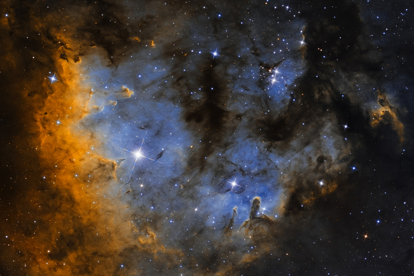 Cederblad 214 (NGC7822) - SHO