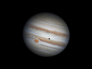 Jupiter és az Io tranzitja