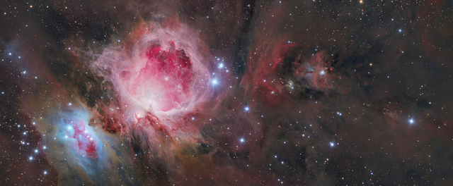 A porfelhős Orion és a misztikus lyuk az égen