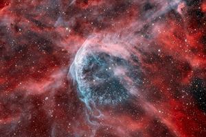 Wolf-Rayet-köd (WR-134)