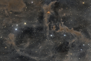 LBN 552 molekuláris felhőkomplexum a Cepheus csillagképben