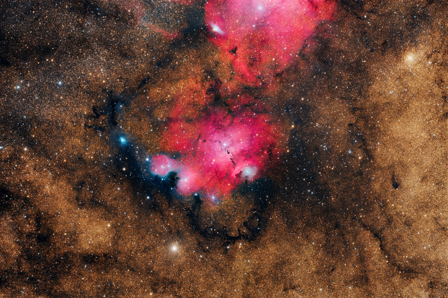 A Lagúna-köd árnyékában - IC 4685