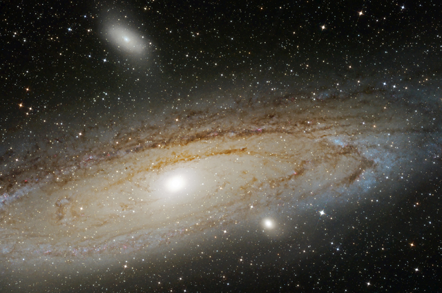 M31 Androméda részlet