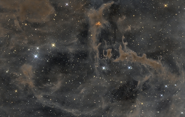 LBN 552 molekuláris felhőkomplexum a Cepheus csillagképben