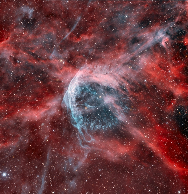 Wolf-Rayet-köd (WR-134)