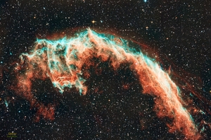 NGC6992 Keleti Fátyol-köd