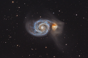 M 51, Örvény-galaxis