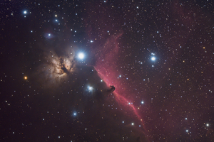 Lófej köd (IC434)