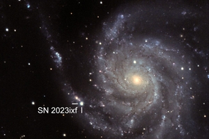 SN 2023ixf az M101-ben