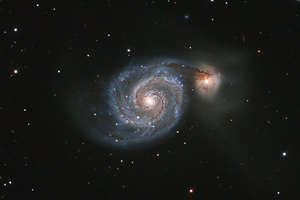 Messier 51 (más néven M51, NGC 5194, Örvény-köd vagy Örvény-galaxis)