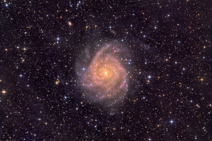 A Rejtett-galaxis – IC 342 (RGB + Ha)