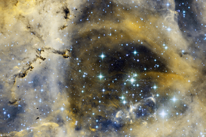 NGC 2244 - Rozetta-köd - SHO