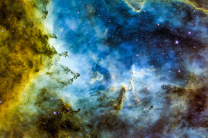 Ic 1805 központi régiója SHO