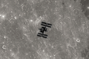 ISS-Hold áthaladás