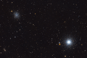 M53 - NGC5053 gömbhalmazok