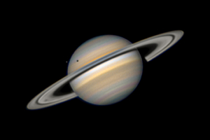 Szaturnusz és Tethys transit
