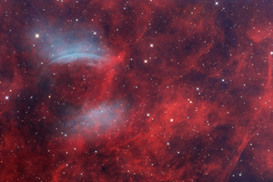 Azúr-köd a Cepheus közelében. 