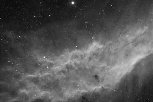 NGC 1499 részlet (Ha)