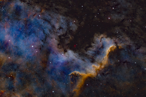 NGC7000 (Észak-Amerika-köd) Cygnus wall_SHO_full