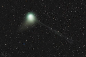 A Zöld üstökös földközelben
