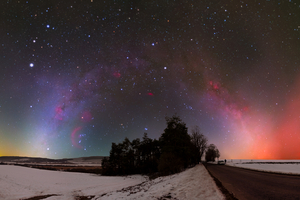 Jan 19-i sarki fény Törökkoppánynál