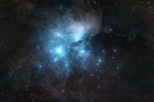 A Téli Égbolt Gyöngyszeme: Az M45, a Plejádok!