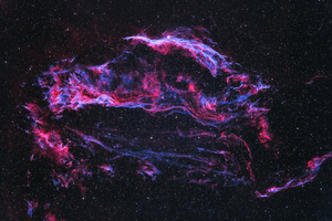 NGC6960 - Fátyol-köd (nyugati régió)
