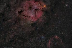 IC1396 - Elefántormány-köd és környezete