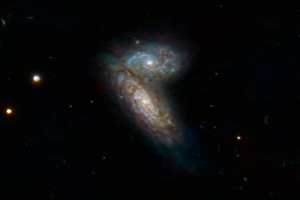 Pillangó galaxisok - NGC 4568, NGC 4567