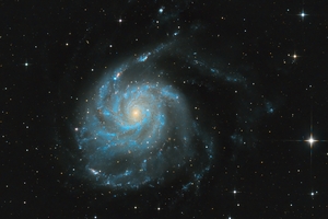 Szupernóva az M101 Szélkerékben