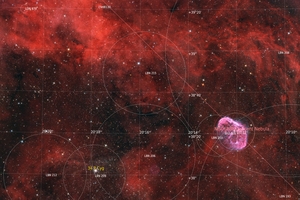 NGC6888 Annotated