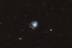 M 101 galaxisok hálójában