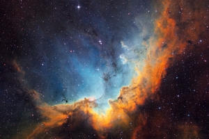 A Varázsló-köd (NGC 7380; Sh2-142) korábbi változat