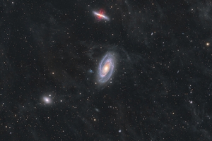 Első szárnypróbálgatások a monokróm világban: Az M81 & M82 csoport