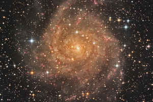 Rejtett galaxis - IC342 crop 1