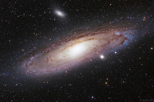 Androméda-galaxis vagy Androméda-köd (M31, NGC 224) 