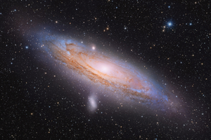 Androméda galaxis - A közeli csillagváros