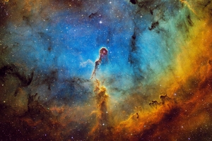 Elefántormány-köd (IC 1396) - FULL