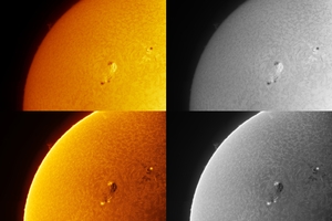Nap-tablókép az AR3712 napfoltcsoporttal