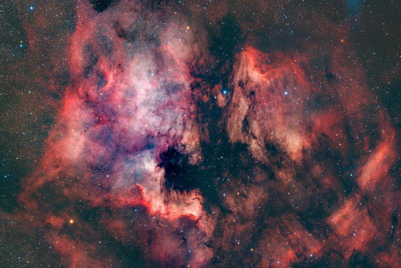 Első fény az új rendszerrel – NGC 7000