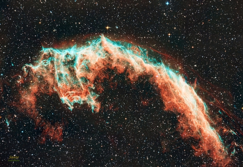 NGC6992 Keleti Fátyol-köd