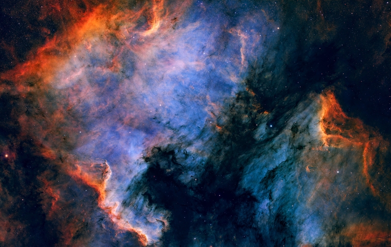 Észak-Amerika-köd (NGC 7000) komplexum