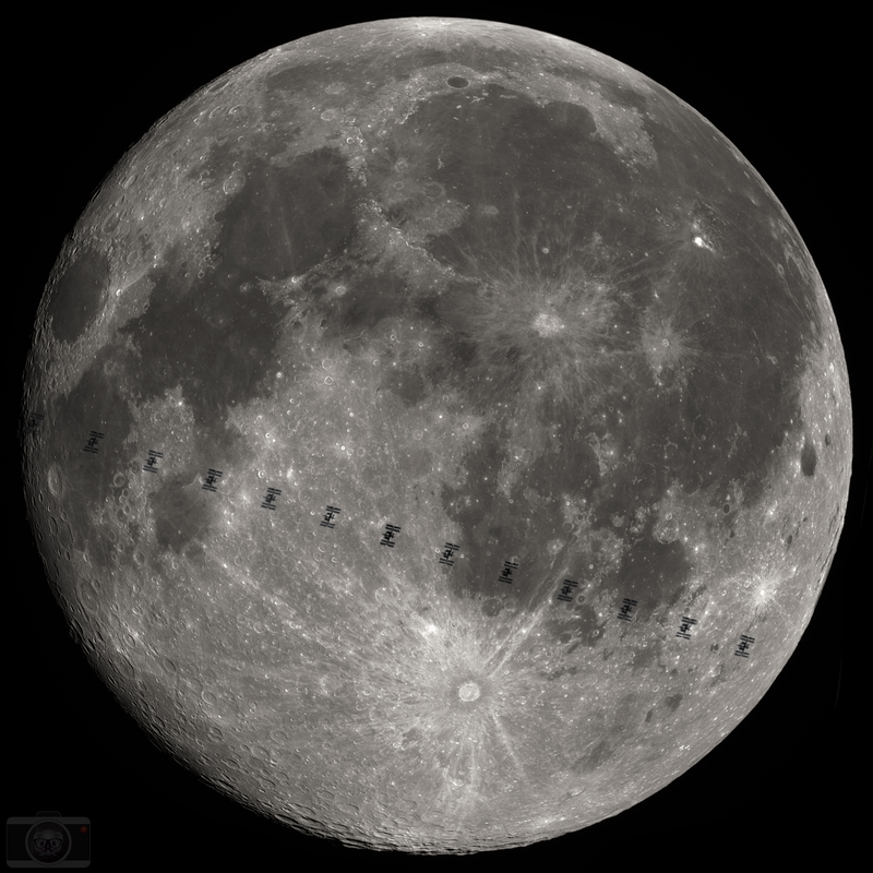 ISS-Hold áthaladás