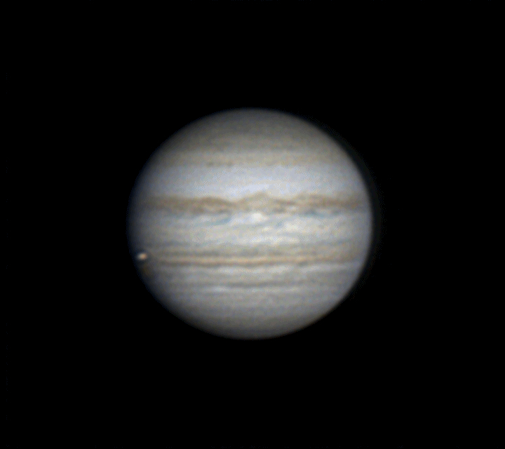 Jupiter - Io tranzit animáció