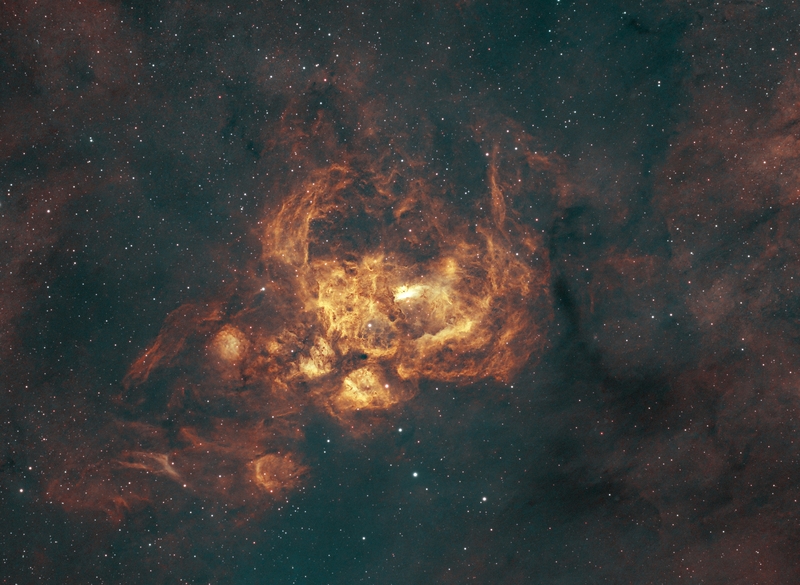 NGC6357 a kicsi homár
