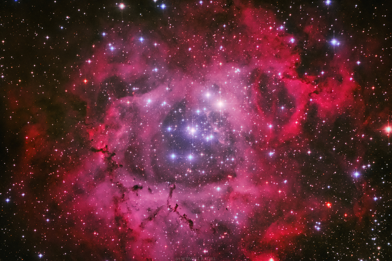 NGC 2244 - Nőnap Kozmikus Rózsája