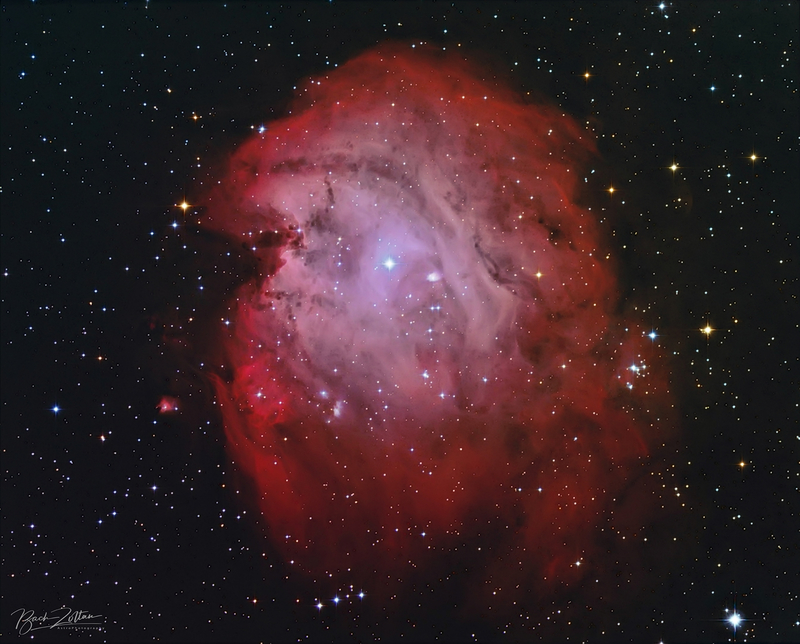 NGC 2174,Majomfej-köd